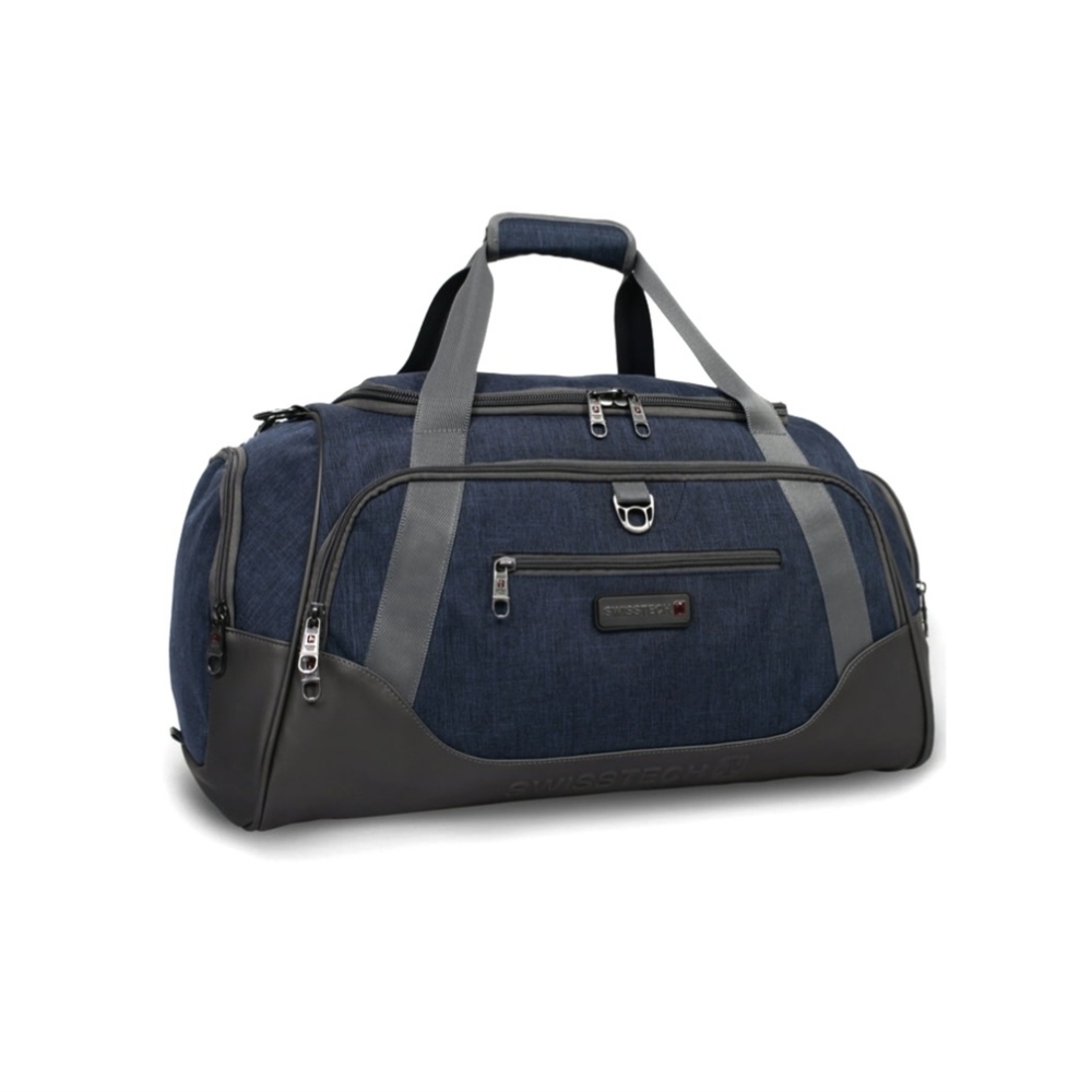 SWISS TECH 24" DUFFLE BAG brand new ADJ CARRY STRAP shoe compartment